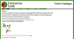 Desktop Screenshot of linnaeuslink.org